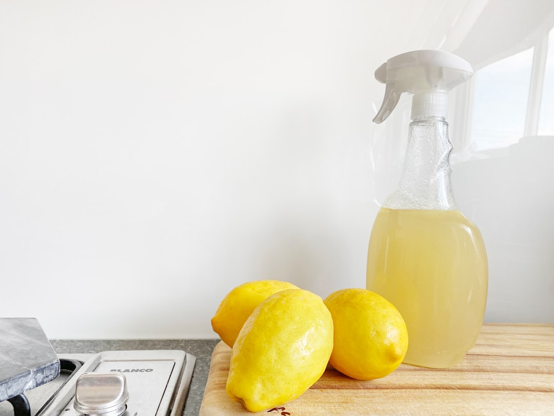team-04 Homemade citrus peel & vinegar multi-purpose cleaner